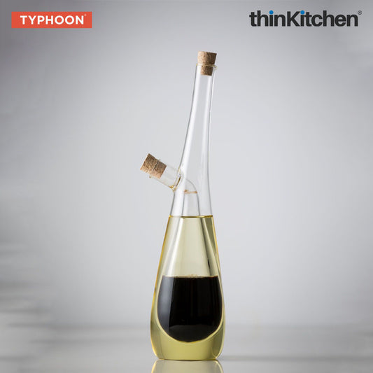 Typhoon World Foods Tear Drop Glass Duo Drizzler