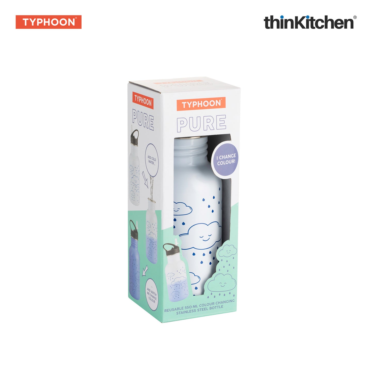 Typhoon Pure 550ml Col Change Cloud