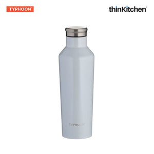 Typhoon Pure Single Wall Bottle, White, 800ml