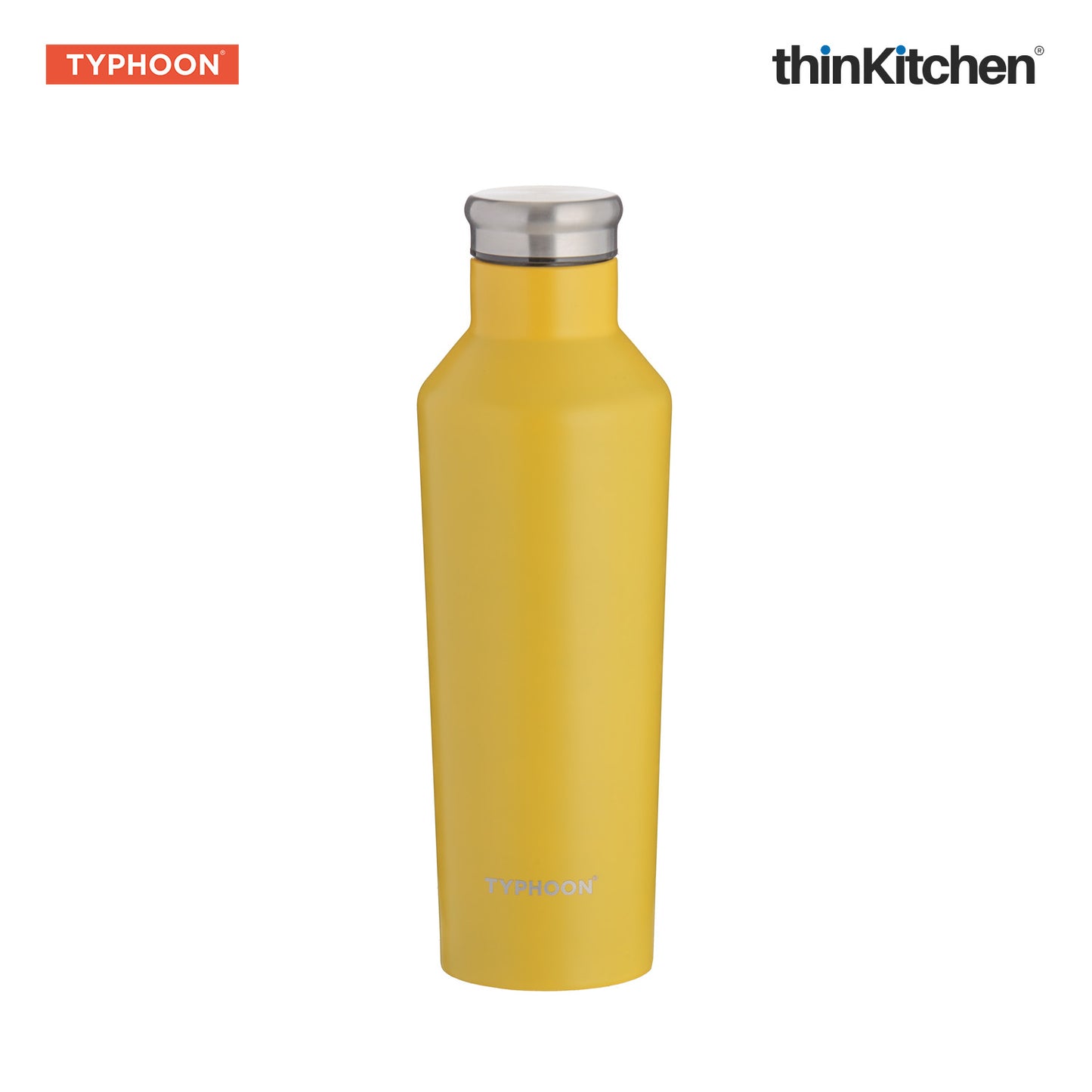 Typhoon Pure Single Wall Bottle Yellow 800ml