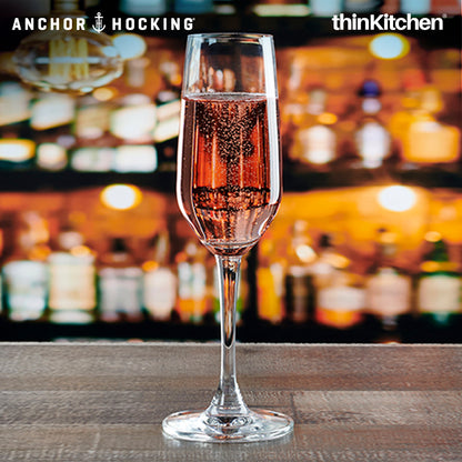 Anchor Hocking Florentine II Champagne Flute - 184 ml