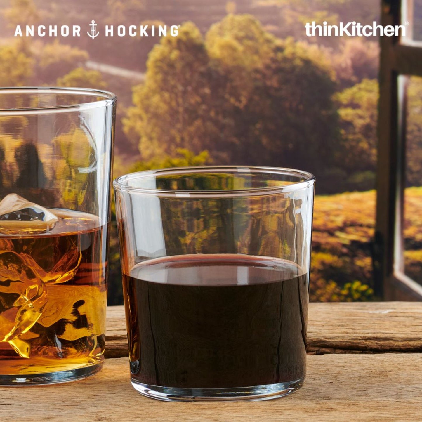 Anchor Hocking Savore  Rocks Wine Glass- 354 ml
