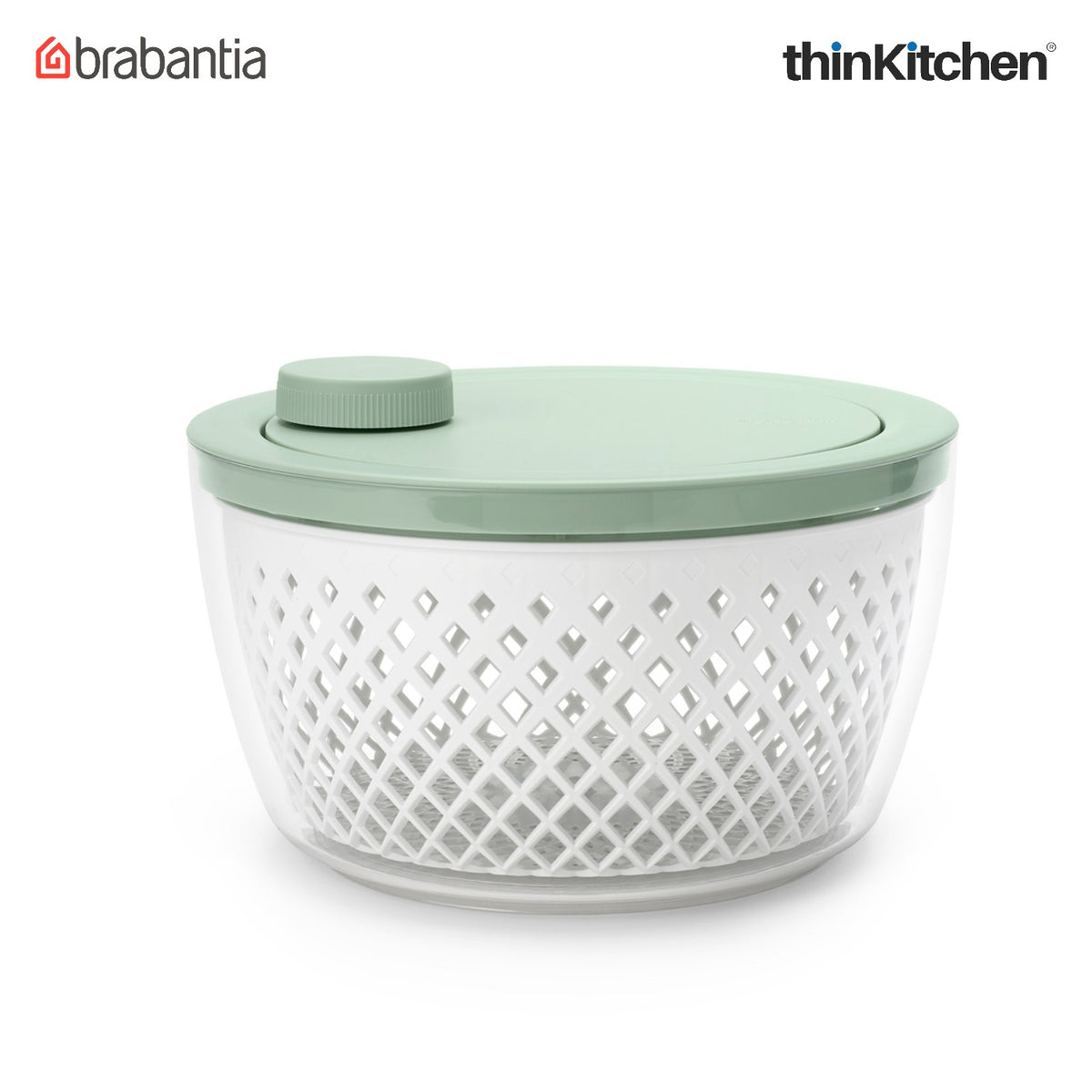 Brabantia Tasty+ Salad Spinner - Jade Green