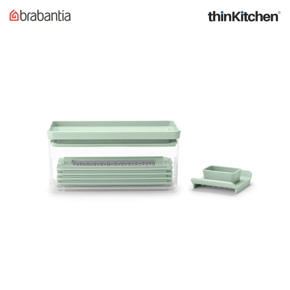 Brabantia Tasty+ Slicer And Grater Set - Jade Green - 5