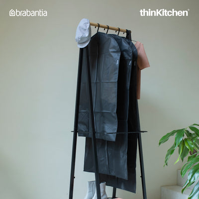 Brabantia 3 Piece Protective Clothes Covers, Black