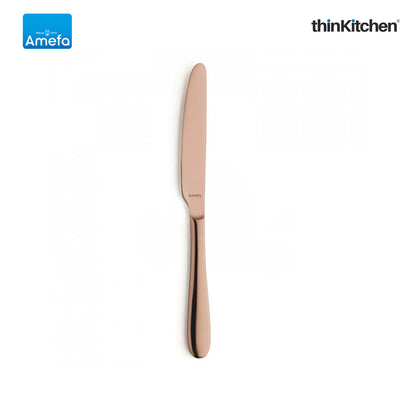 Amefa Oxford Stainless Steel Copper Table Knife