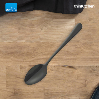 Amefa Oxford Stainless Steel Black Table Spoon