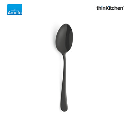 Amefa Oxford Stainless Steel Black Medium Teaspoon