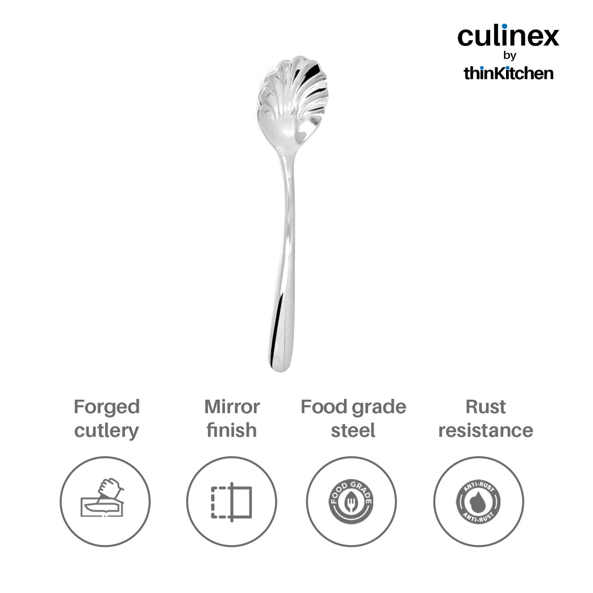 Culinex by thinKitchen|Dora 18/8 Stainless Steel Sugar Spoon