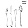Culinex Premium Stainless Steel 18/8, 20-Piece Cutlery Set|Set of 6 All purpose Spoon, Fork, Tea Spoon & Set of 2 Knife, Silver Rustproof Flatware By thinKitchen