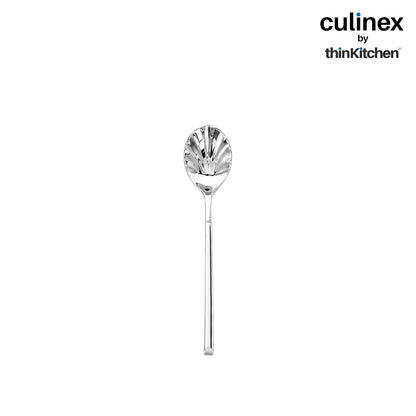 Culinex Nova 4 Pc Premium 6" Sugar Spoon Set, 18/8 Stainless Steel Small Dessert Spoons
