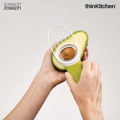 Joseph Joseph 20112 GoAvocado 3-in-1 Avocado Slicer