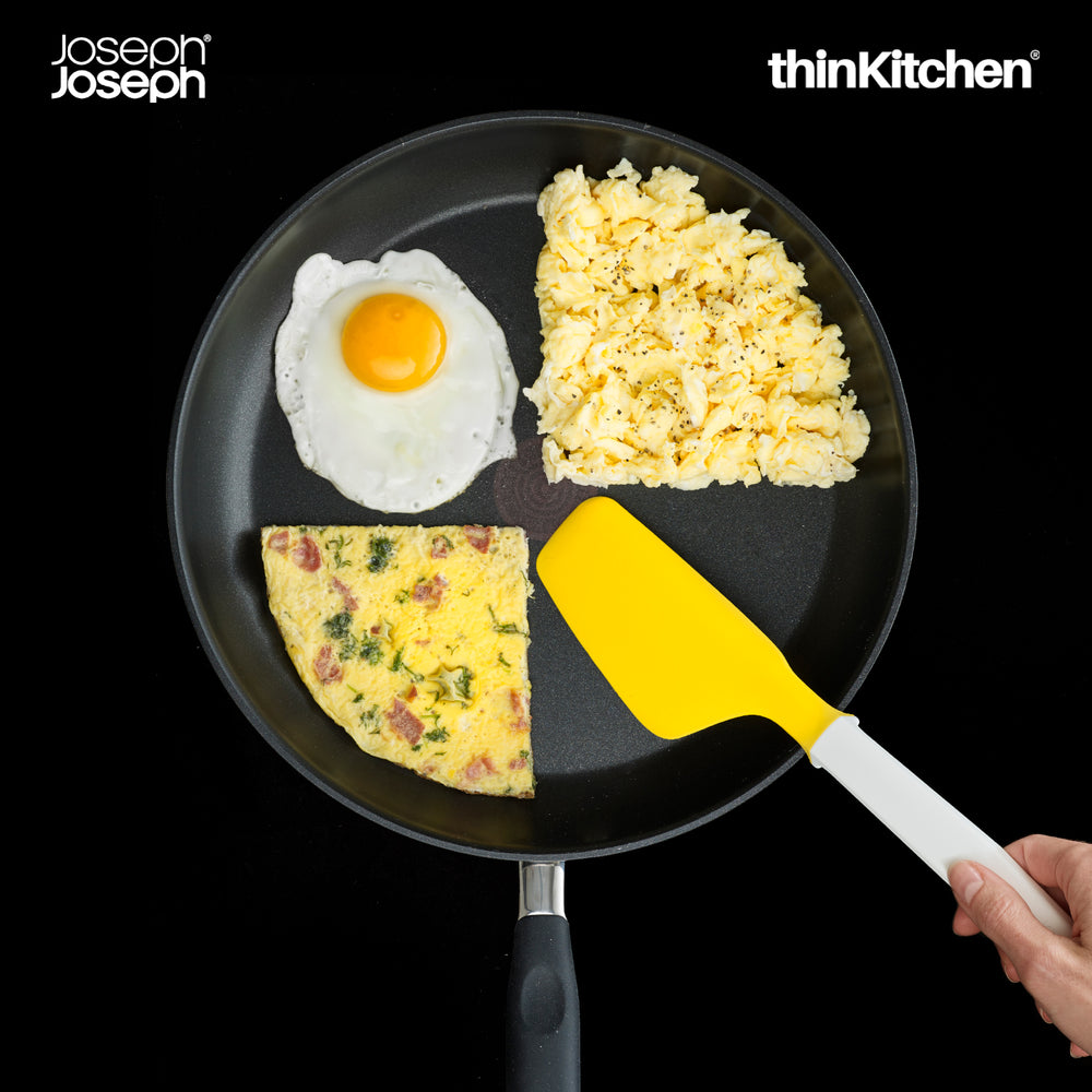 Joseph Joseph Silicone Egg Spatula - Elevate | Heat resistant, Non Toxic Kitchen Cooking Tool