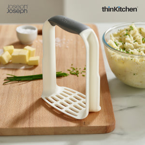 Joseph Joseph Easy-Mash Potato Masher - White