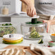 Joseph Joseph Multi-Prep 4-Piece Salad Preparation Set - Multicolour