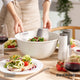 Joseph Joseph Uno Salad Bowl & Server Set, Cream
