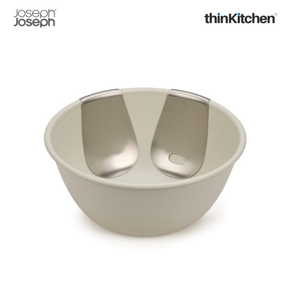 Joseph Joseph Uno Salad Bowl Server Set Cream