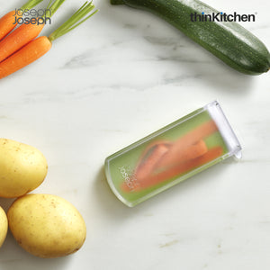 Joseph Joseph PeelStore Waste Collecting Peeler - Green