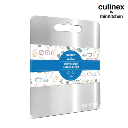 Premium Stainless Steel Chopping Board 1.5 mm Thick – 9 x 13 Inch | Food-Grade Metal Kitchen Cutting Board