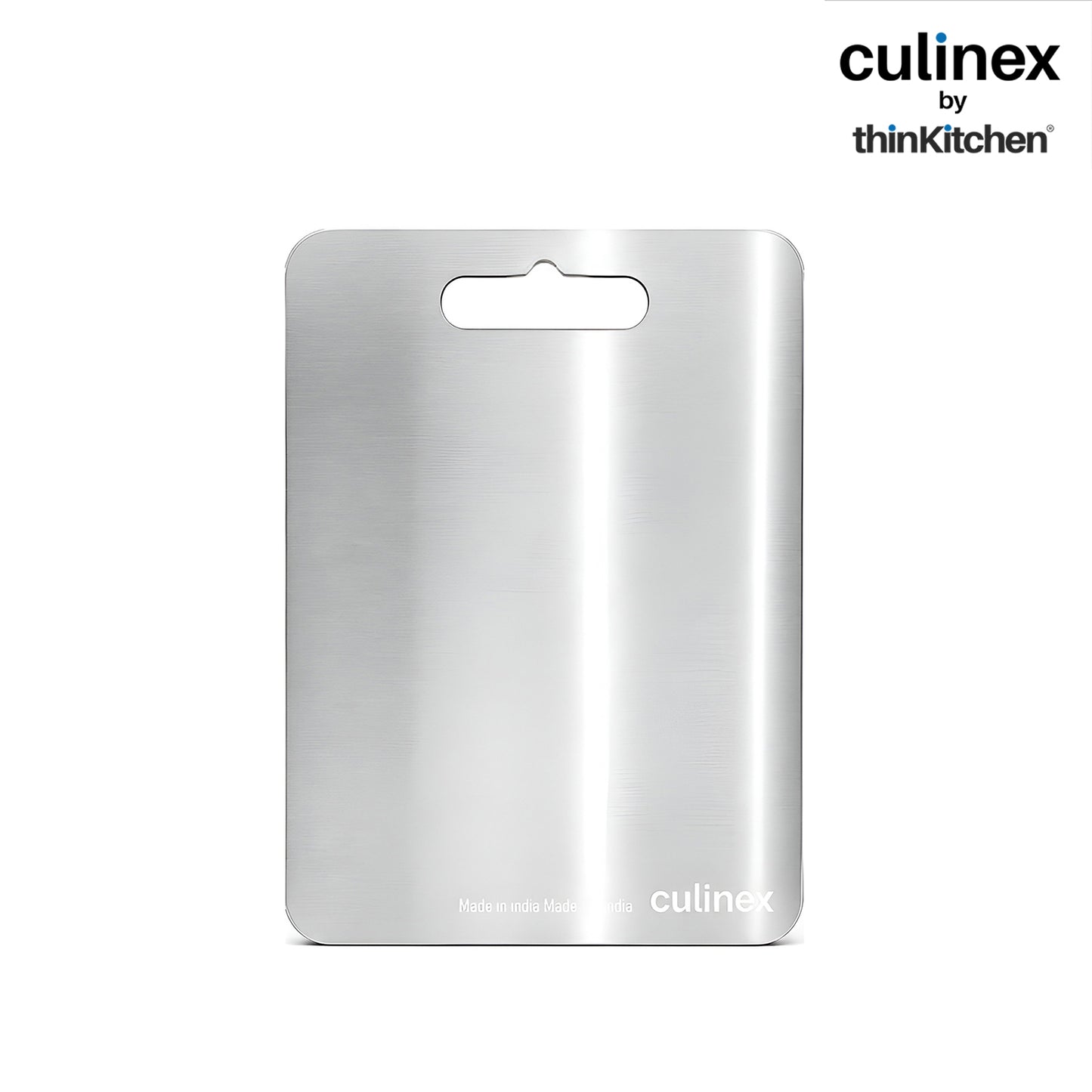 Premium Stainless Steel Chopping Board 1.5 mm Thick – 9 x 13 Inch | Food-Grade Metal Kitchen Cutting Board