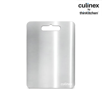 Premium Stainless Steel Chopping Board 1.5 mm Thick – 9 x 13 Inch | Food-Grade Metal Kitchen Cutting Board