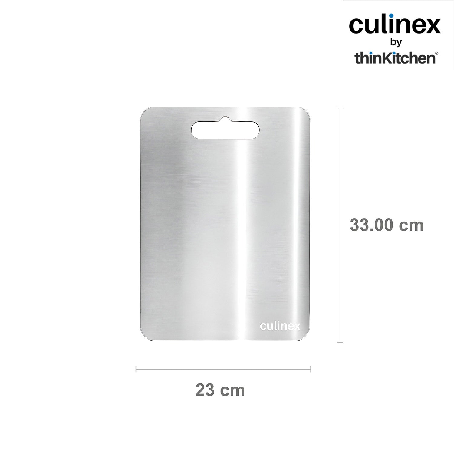 Premium Stainless Steel Chopping Board 1.5 mm Thick – 9 x 13 Inch | Food-Grade Metal Kitchen Cutting Board - 8