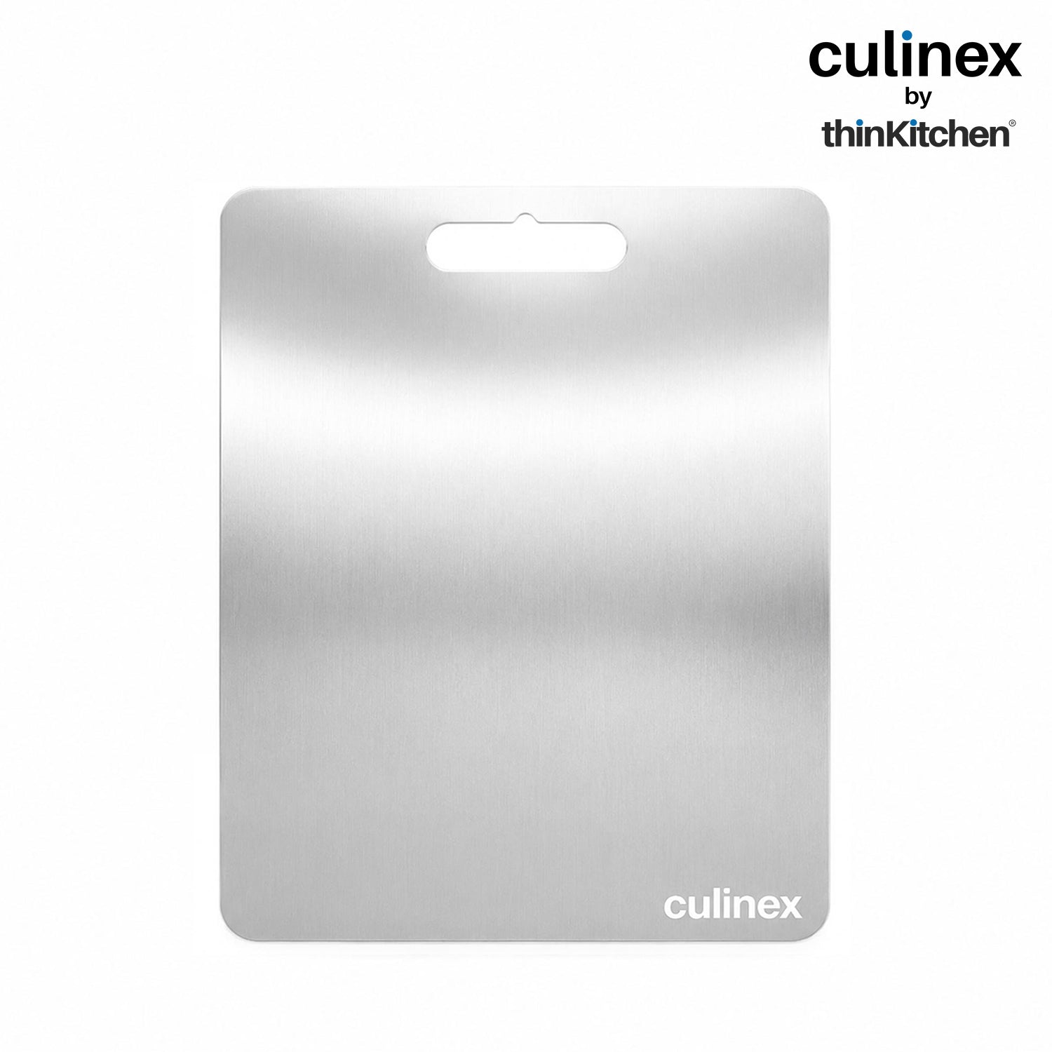 Premium Stainless Steel Chopping Board 1.5 mm Thick – 12 x 14 Inches | Food-Grade Metal Kitchen Cutting Board - 2