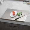 Premium Stainless Steel Counter Top Chopping Board 1.5 mm Thick – 12 x 16 Inches |  Heavy Duty Food-Grade Metal Kitchen Cutting Board