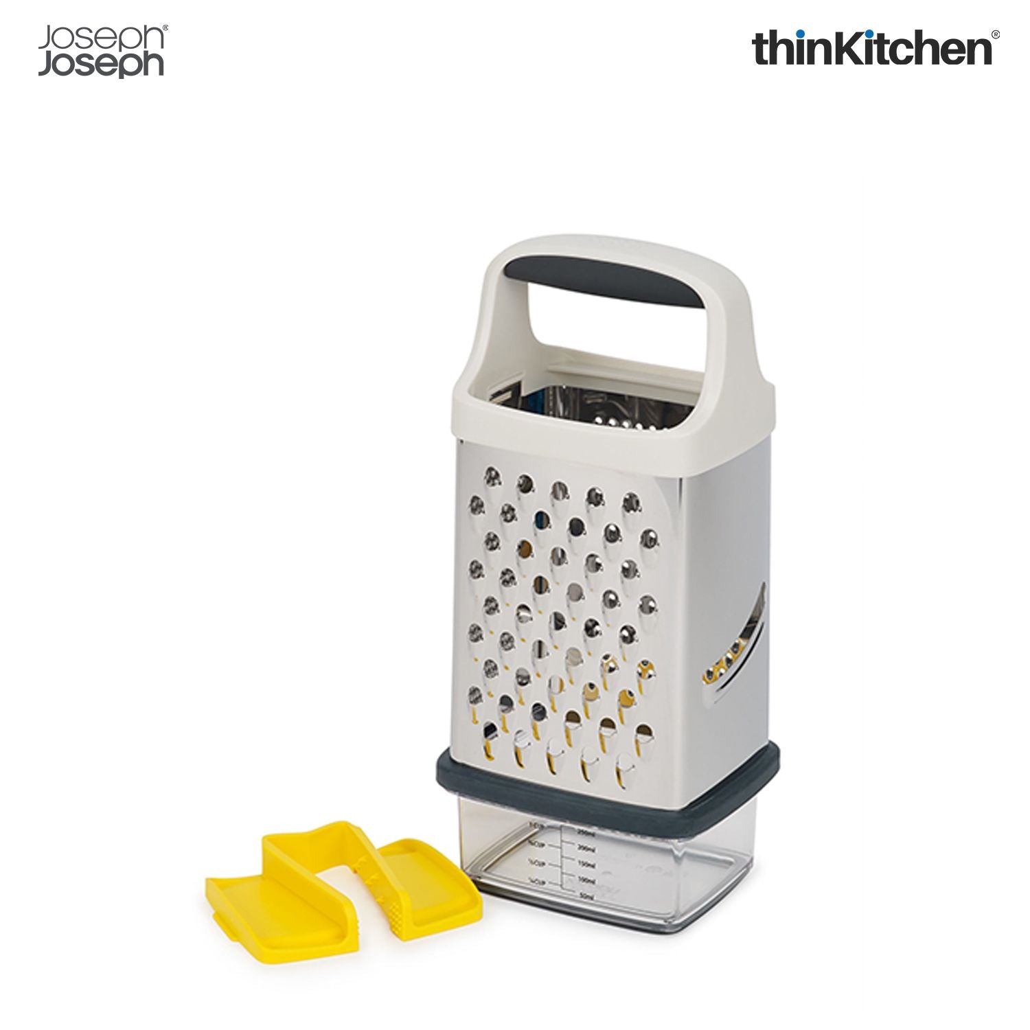 Joseph Joseph Multi-Grip Stainless Steel Box Grater, 17cm - 11