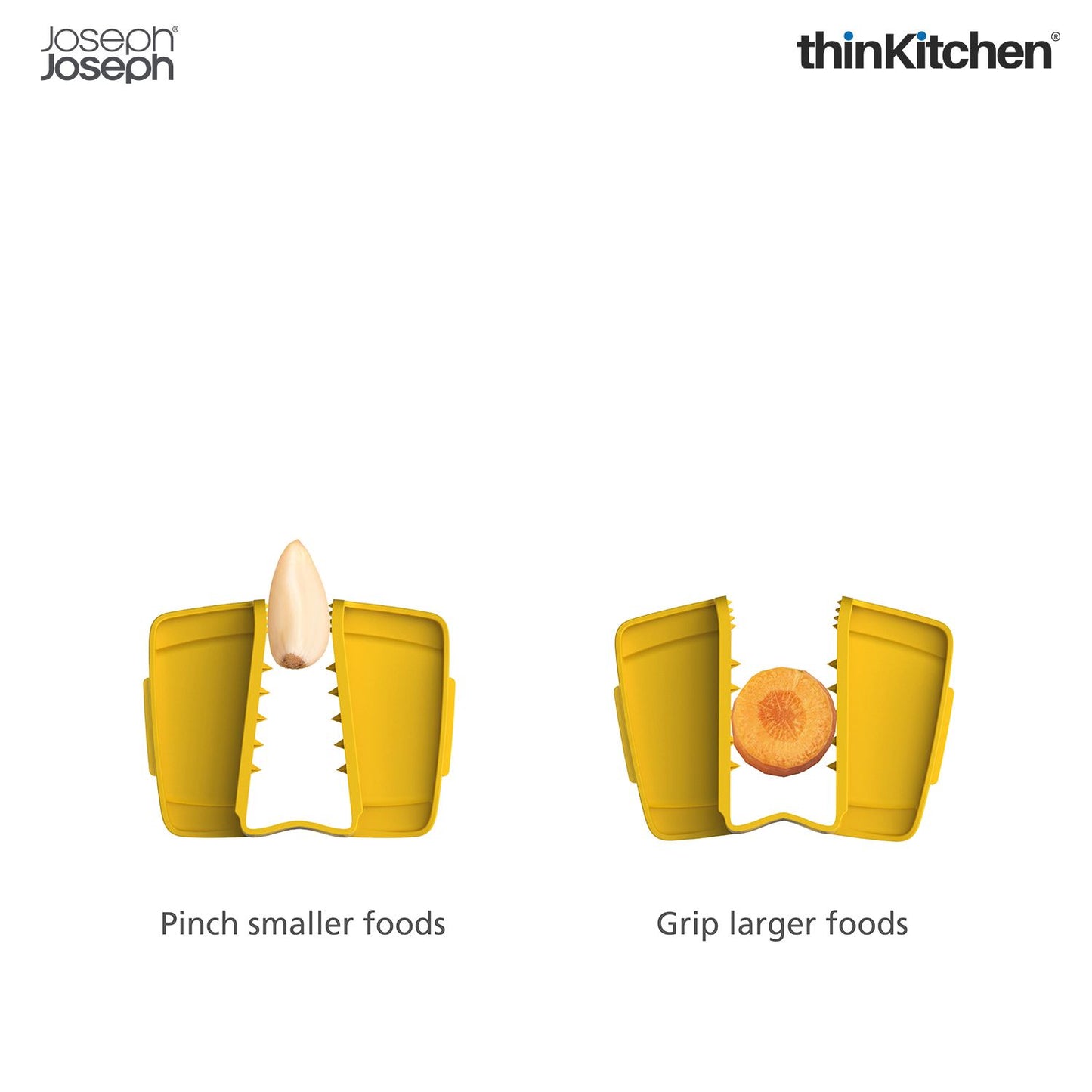 Joseph Joseph Multi-Grip Stainless Steel Box Grater, 17cm
