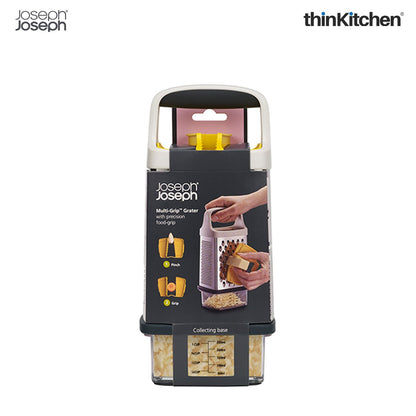 Joseph Joseph Multi-Grip Stainless Steel Box Grater, 17cm