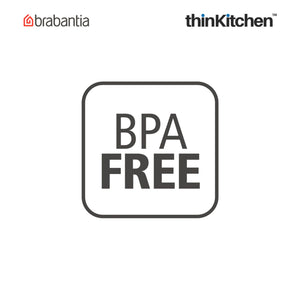 Brabantia Make & Take Water Bottle with Strainer, 500 ml, Jade Green