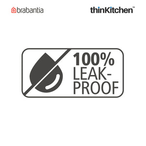 Brabantia Make & Take Water Bottle with Strainer, 500 ml, Jade Green