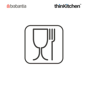 Brabantia Make & Take Water Bottle with Strainer, 500 ml, Jade Green
