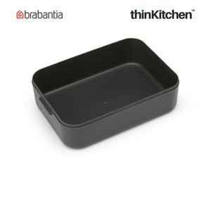 Brabantia Make & Take Medium Lunch Box, Dark Grey
