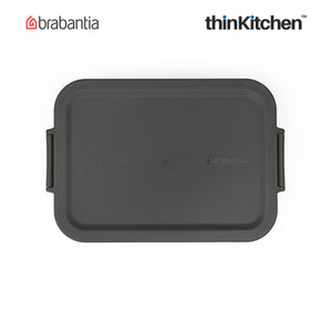 Brabantia Make & Take Medium Lunch Box, Dark Grey