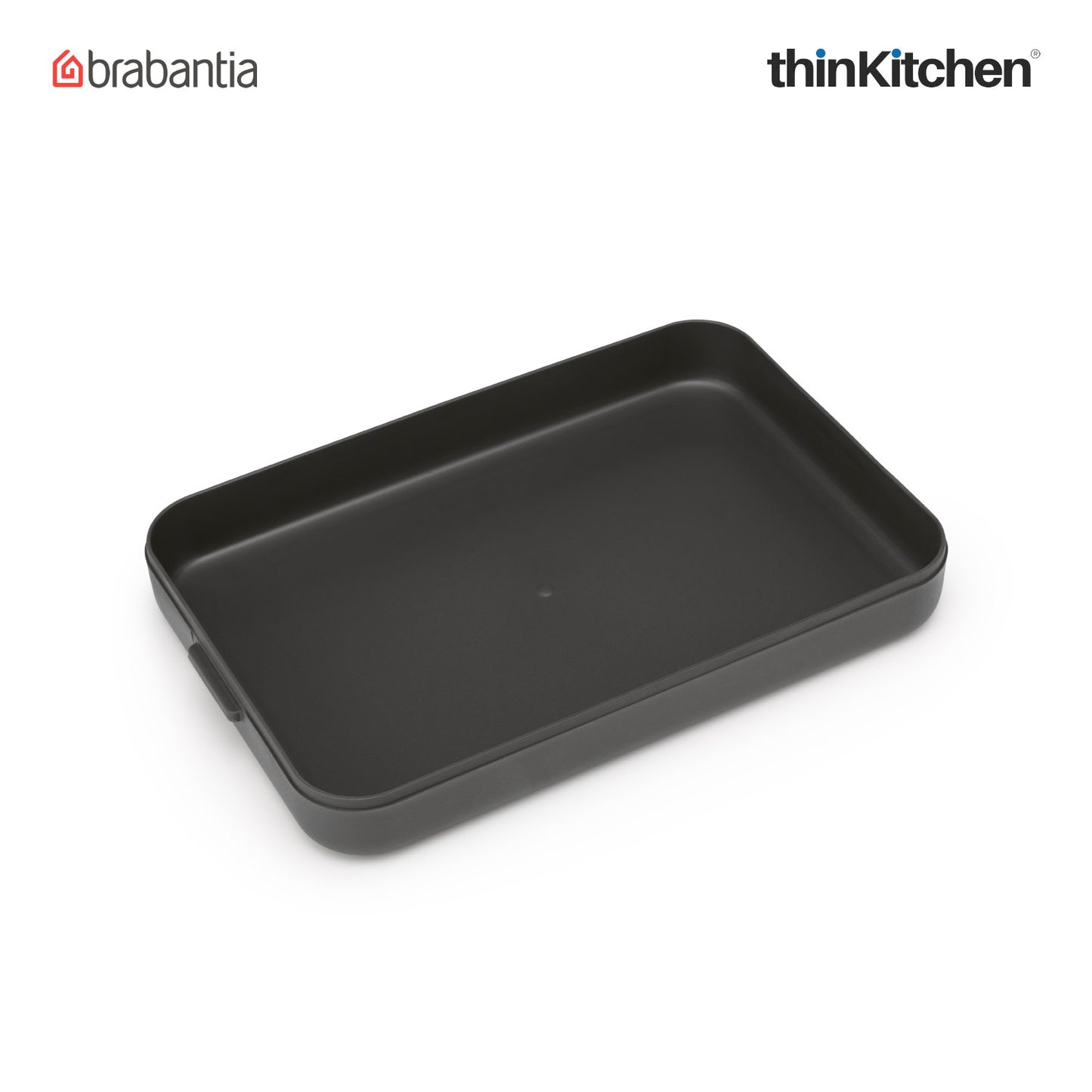 Brabantia Make Take Flat Lunch Box Dark Grey