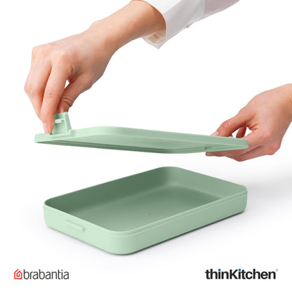 Brabantia Make Take Flat Lunch Box Jade Green