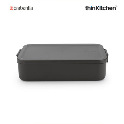 Brabantia Make Take Lunch Box Bento Large Dark Grey