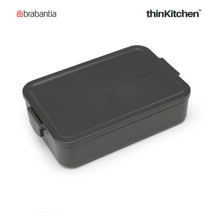 Brabantia Make Take Lunch Box Bento Large Dark Grey