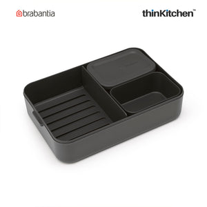 Brabantia Make & Take Lunch Box Bento, Large, Jade Green
