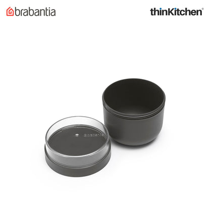 Brabantia Dark Grey Make & Take Breakfast Bowl, 0.5L
