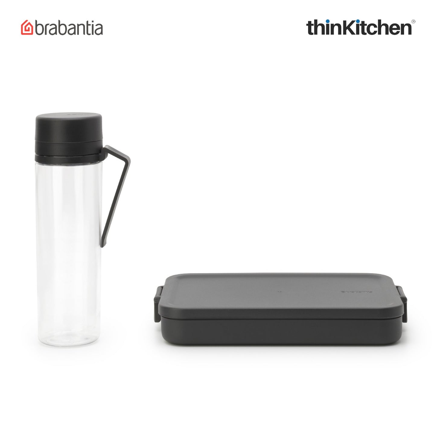 Brabantia Make Take Break Set 2 Pc Dark Grey