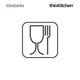 Brabantia Make & Take Breakfast and Lunch Set, 3 pc, Dark Grey