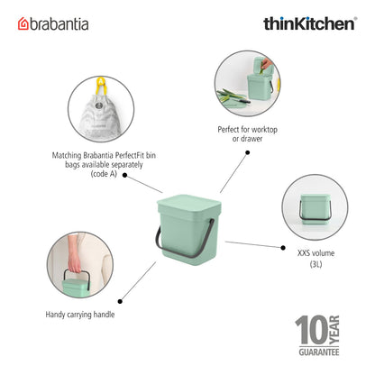 Brabantia Microfibre Cleaning Pads Set Of 3