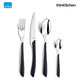 Amefa Eclat Stainless Steel Cutlery Black Gift Box Set, 24-Pieces