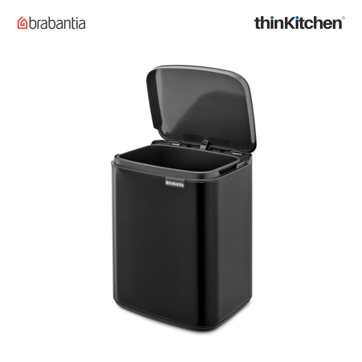 Brabantia Bo Waste Bin 7 Litre Matt Black