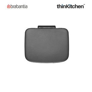 Brabantia BO Waste Bin, 7 litre, Matt Black