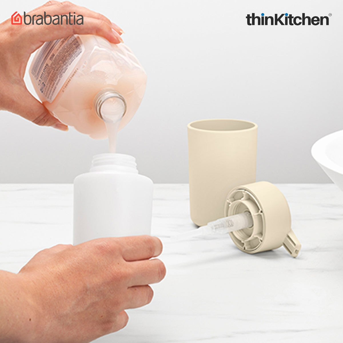 Brabantia Renew Soap Dispenser - Soft Beige