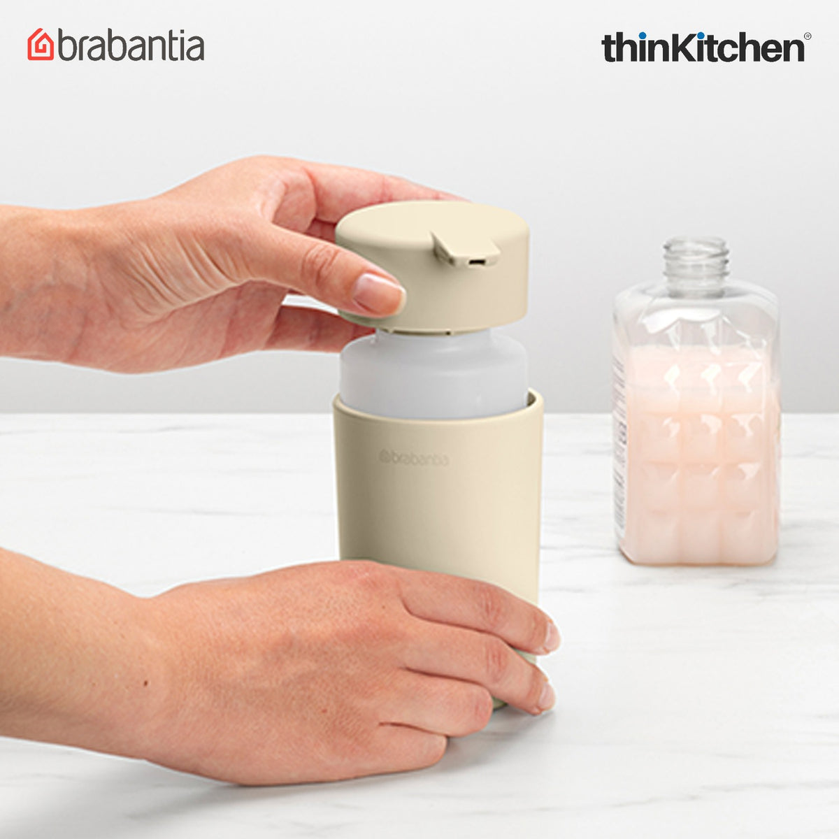 Brabantia Renew Soap Dispenser - Soft Beige